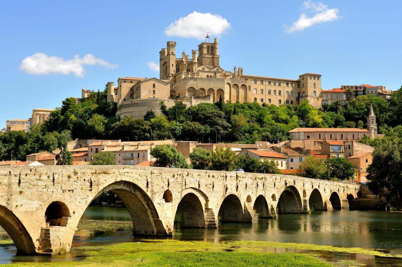 "Le Colombier"-Meuble De Tourisme 3 Etoiles -Residence "Les Logis De Beziers"-Garage Optionnel-Coeur De Ville-Plages A 16Km ! Экстерьер фото
