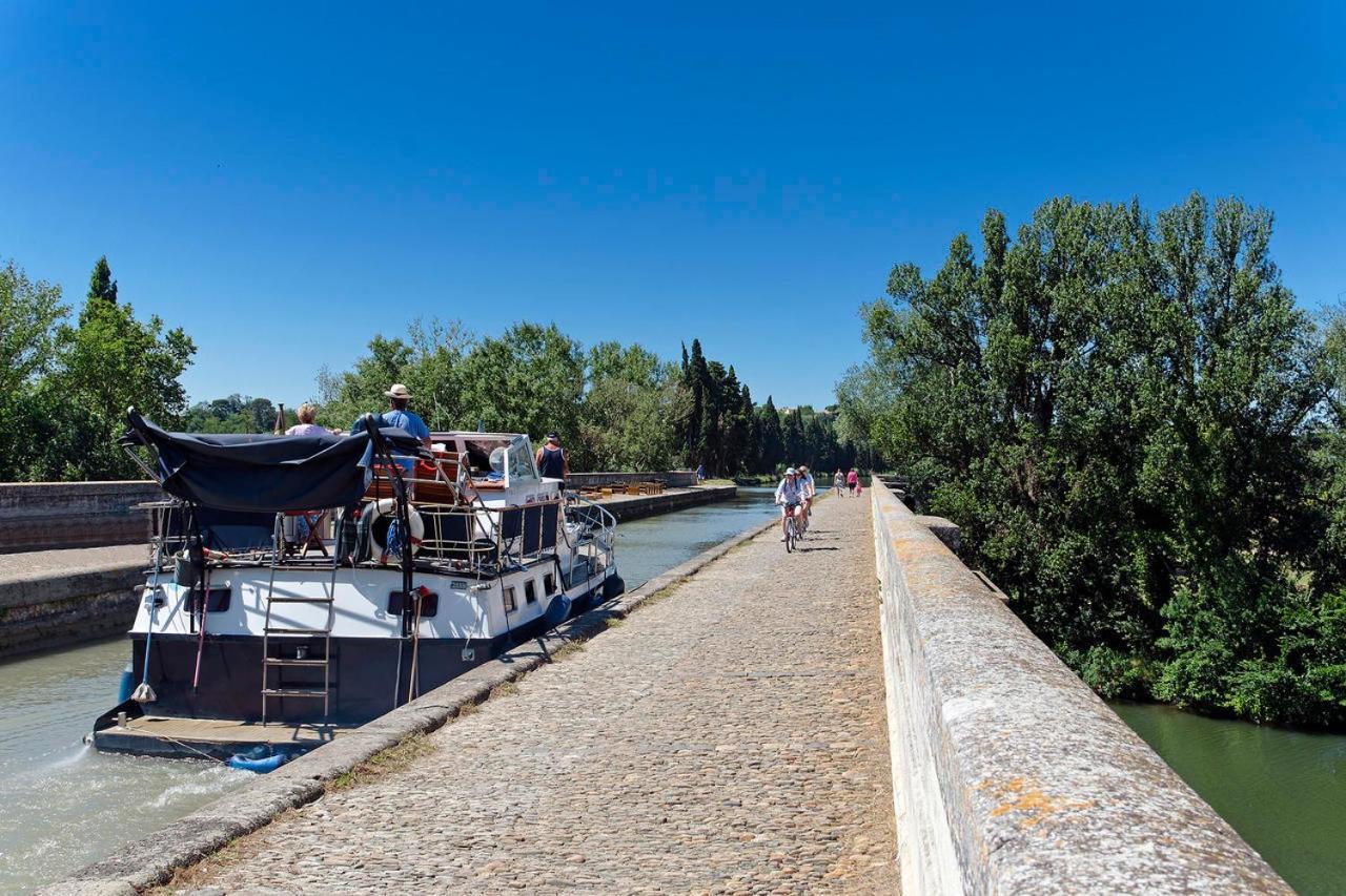 "Le Colombier"-Meuble De Tourisme 3 Etoiles -Residence "Les Logis De Beziers"-Garage Optionnel-Coeur De Ville-Plages A 16Km ! Экстерьер фото