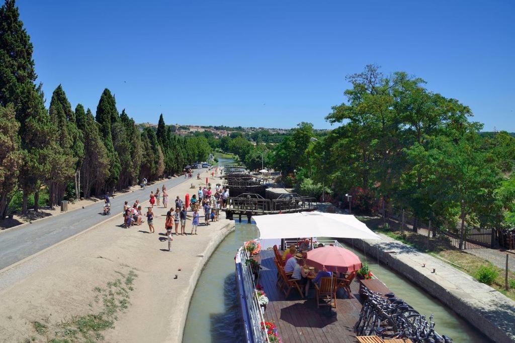"Le Colombier"-Meuble De Tourisme 3 Etoiles -Residence "Les Logis De Beziers"-Garage Optionnel-Coeur De Ville-Plages A 16Km ! Экстерьер фото